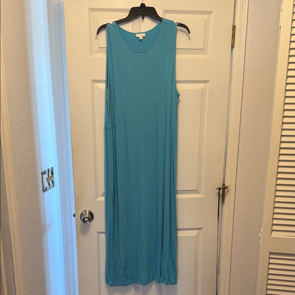 J. Jill Teal Maxi Dress